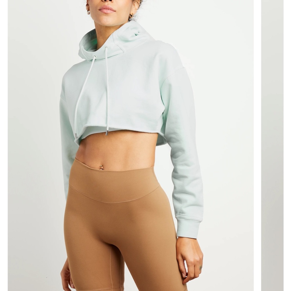 breathe cropped hoodie by stori Katy Hearn